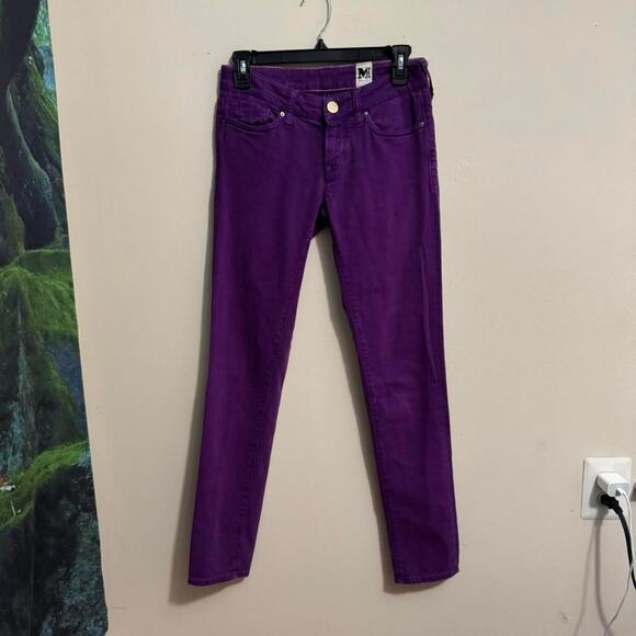 missoni purple skinny jeans y2k retro colorful denim - Picture 3 of 7